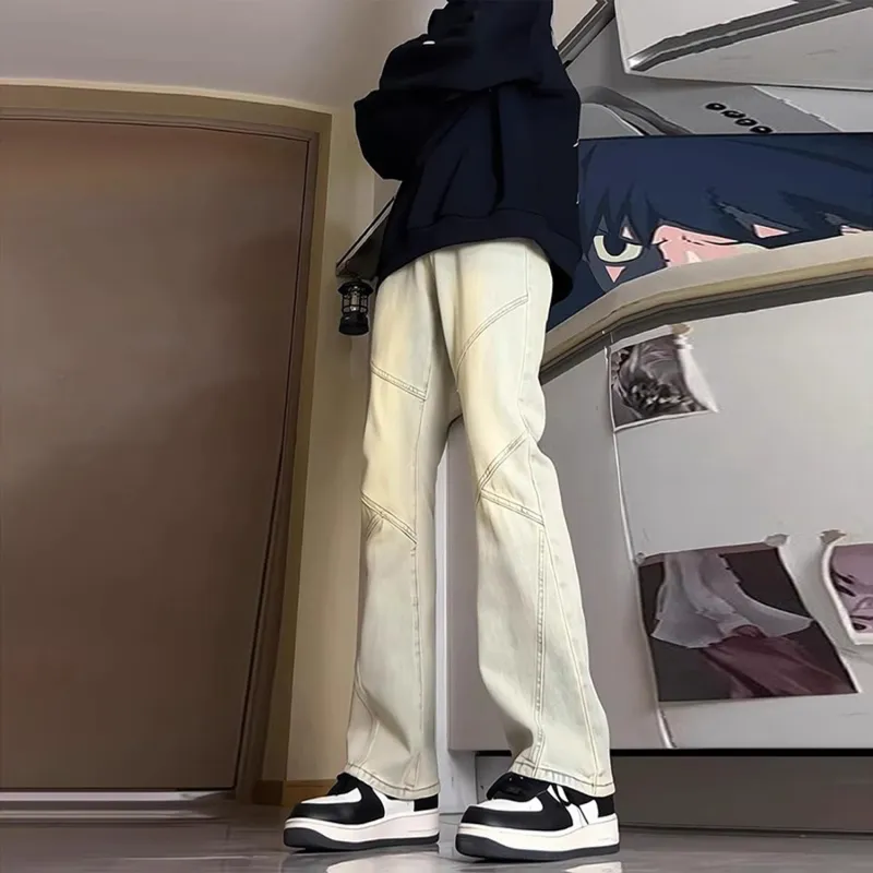 Menglaini Jeans Unisex-4