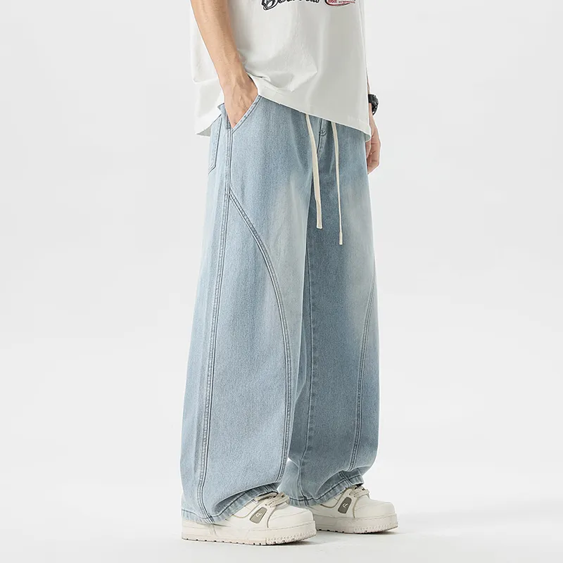 Menglaini Jeans Unisex-14