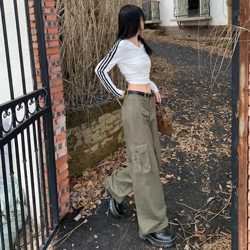 Menglaini Casual Pants Unisex-7