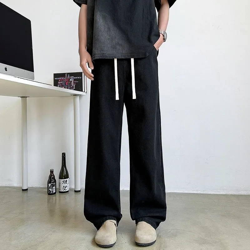 Menglaini Jeans Unisex-3