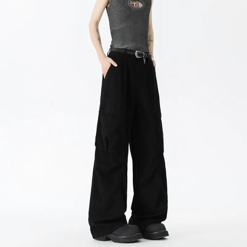 Menglaini Jeans Unisex-13