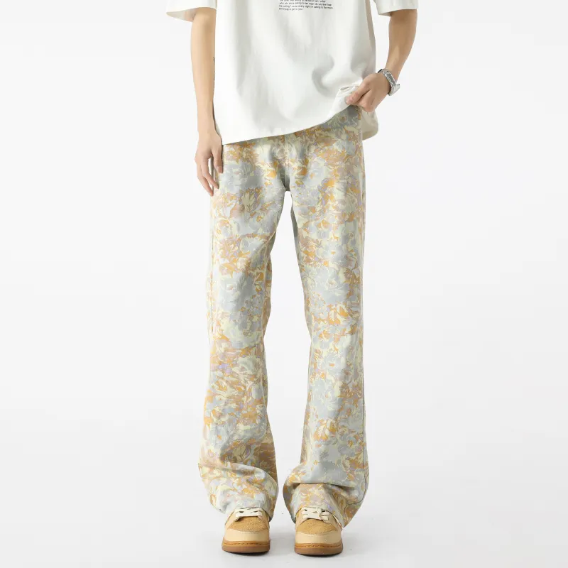 Menglaini Jeans Unisex-10