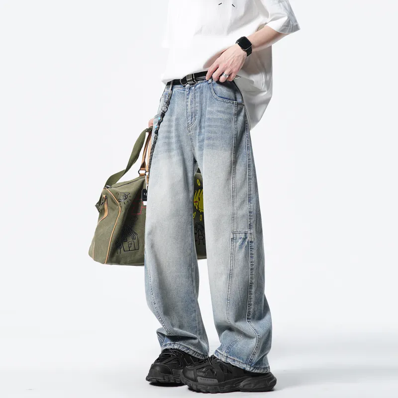 Menglaini Jeans Unisex-10