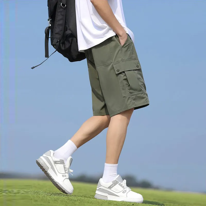 Menglaini Casual Shorts Unisex-4
