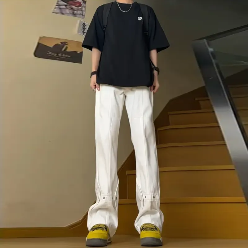 Menglaini Jeans Unisex-10
