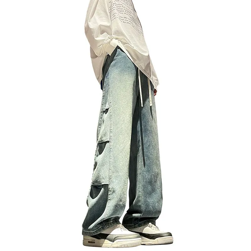 Menglaini Jeans Unisex-2