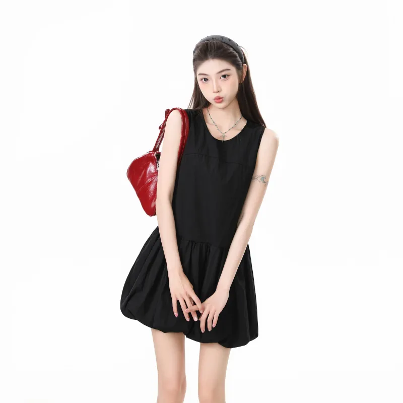 Menglaini Sleeveless Dress Women's-11