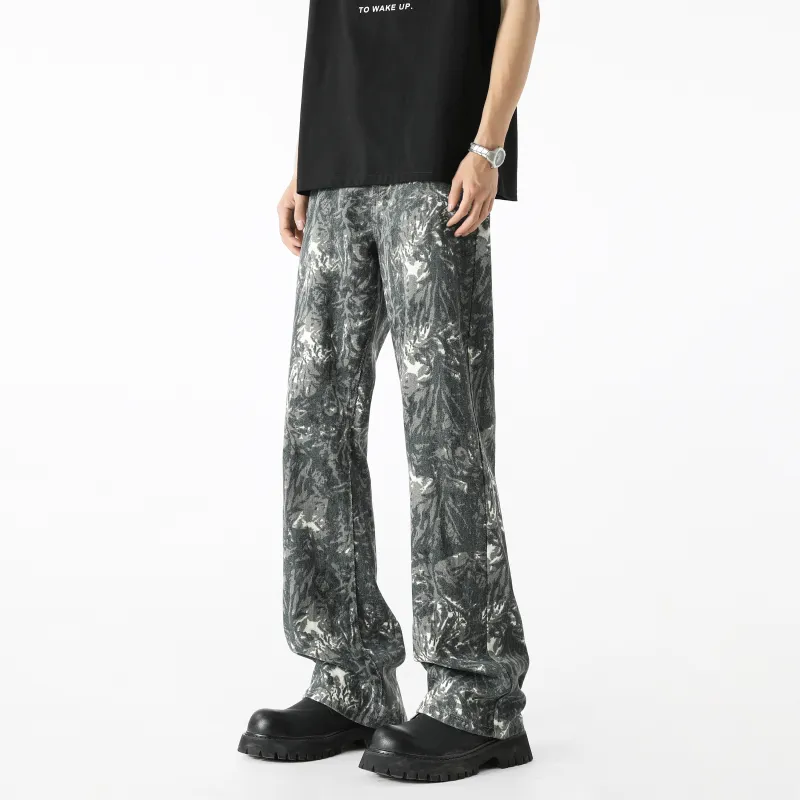 Menglaini Jeans Unisex-2