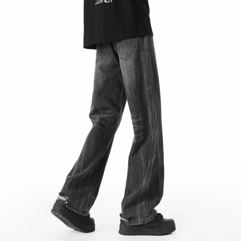 Menglaini Jeans Unisex-3