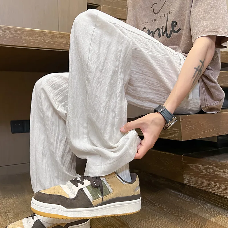 Menglaini Casual Pants Unisex-22