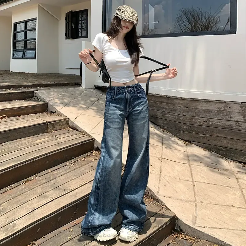 Menglaini Jeans Women's-2
