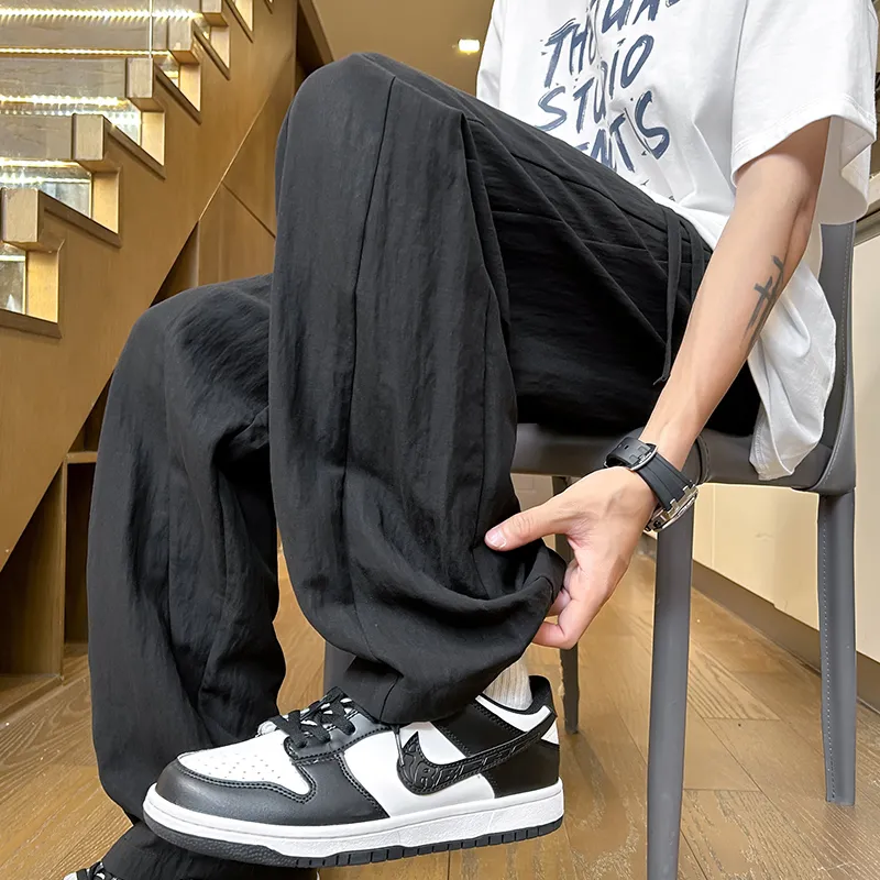 Menglaini Casual Pants Unisex-5