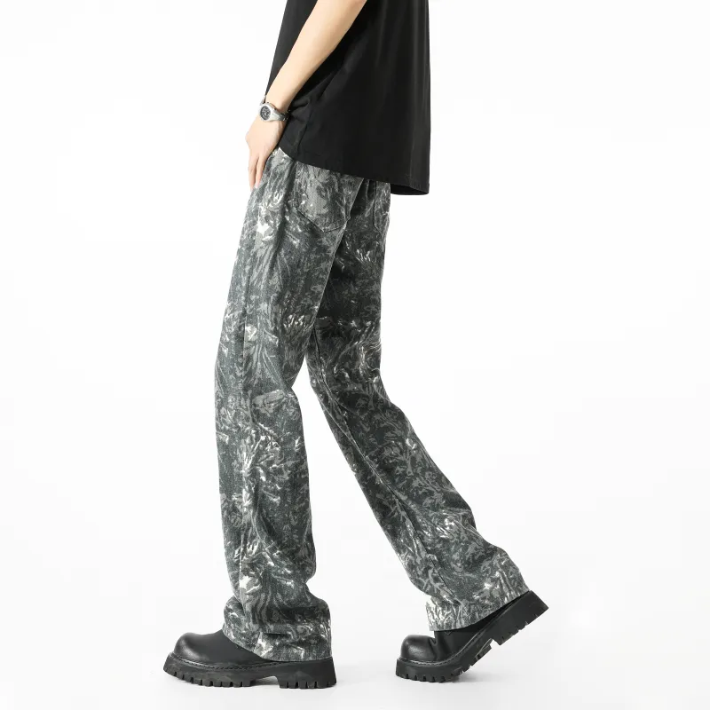 Menglaini Jeans Unisex-3