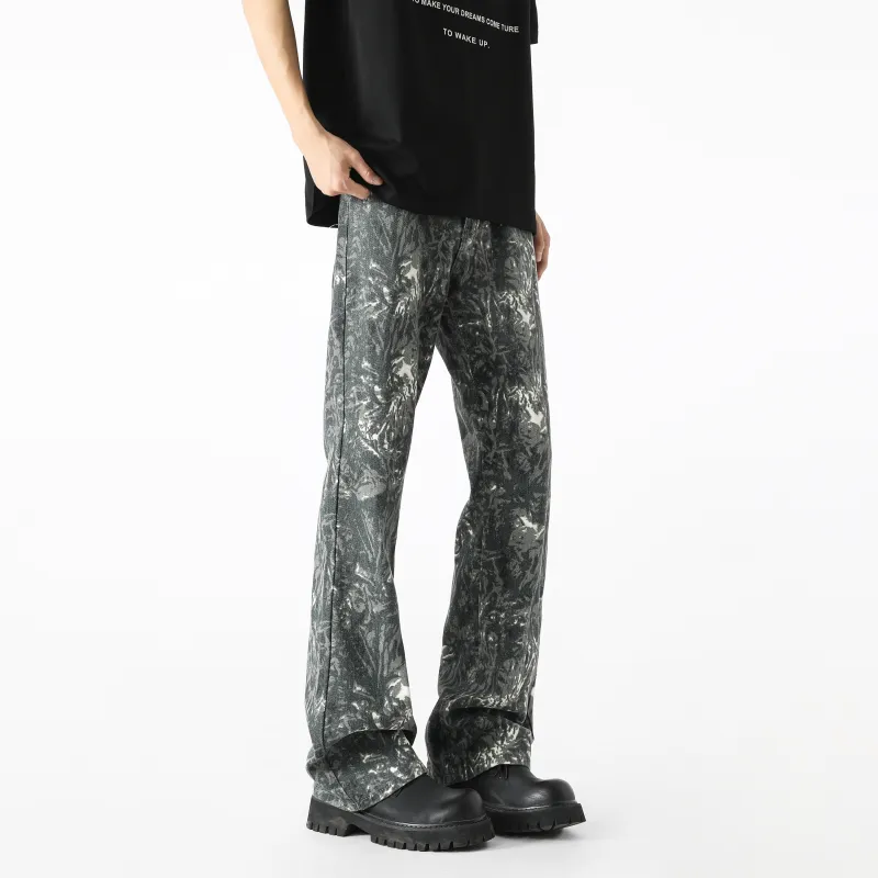 Menglaini Jeans Unisex-5