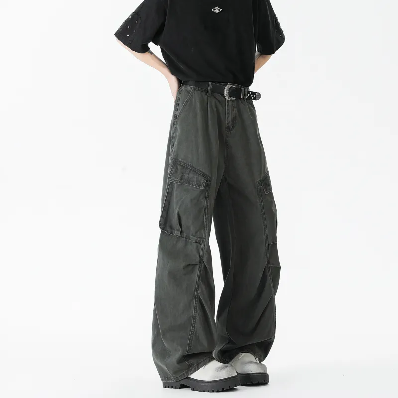 Menglaini Jeans Unisex-3