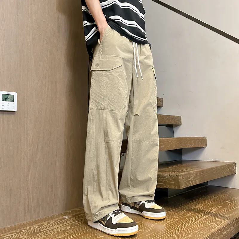 Menglaini Casual Pants Unisex-14