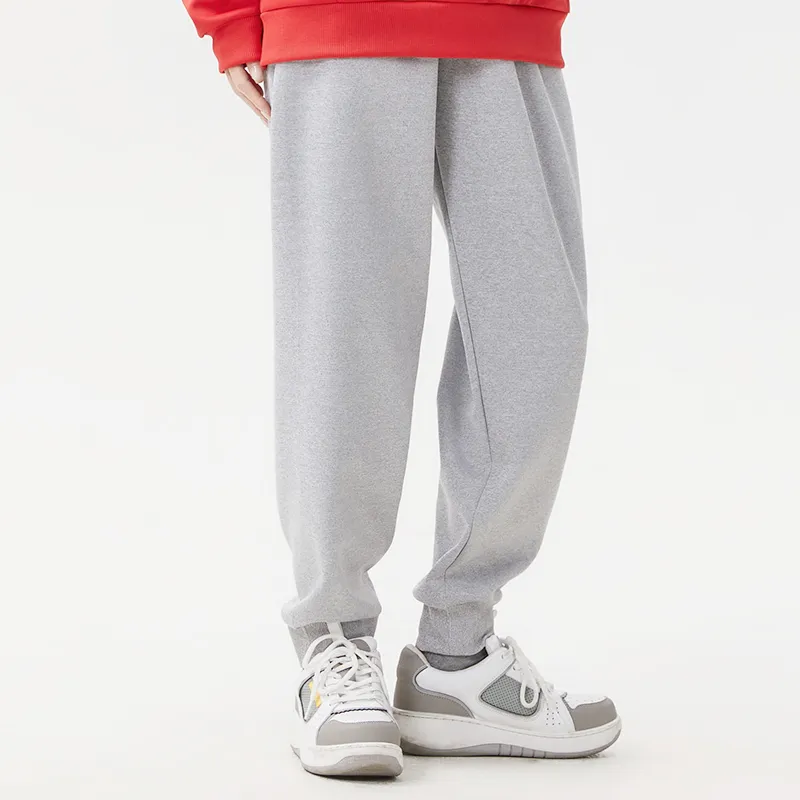 P.R IND Casual Pants Unisex Light Gray-6