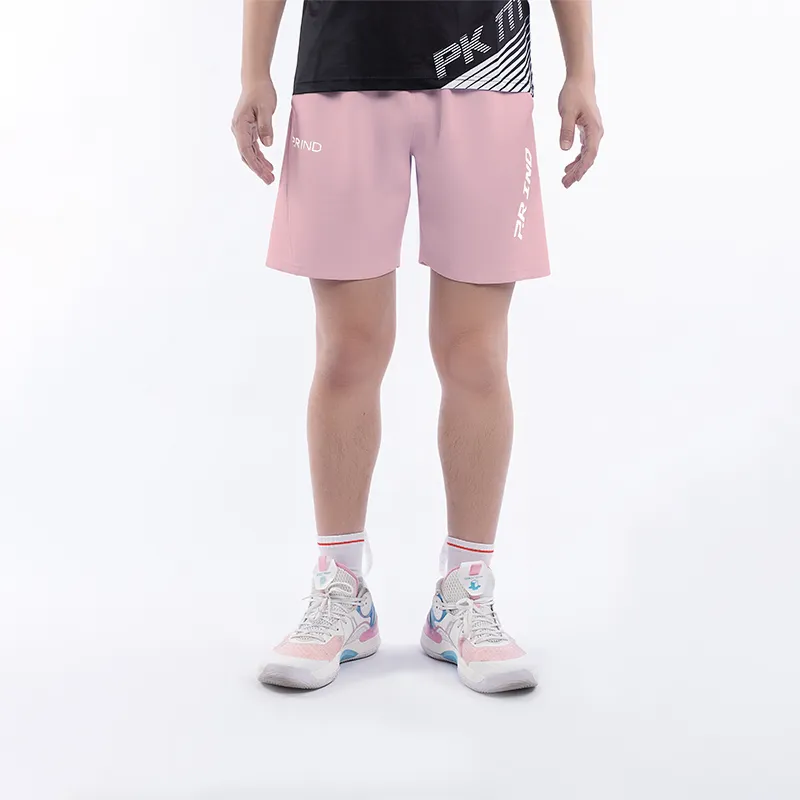 P.R IND Casual Shorts Unisex Pink-3