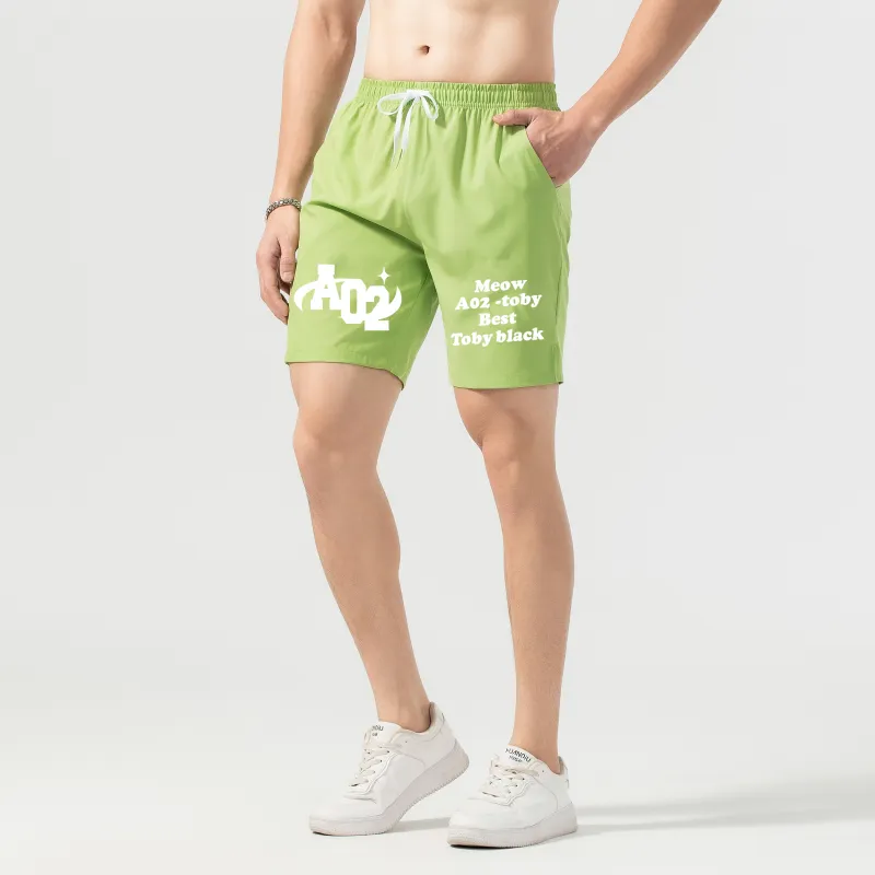 A02 Casual Shorts Unisex-16