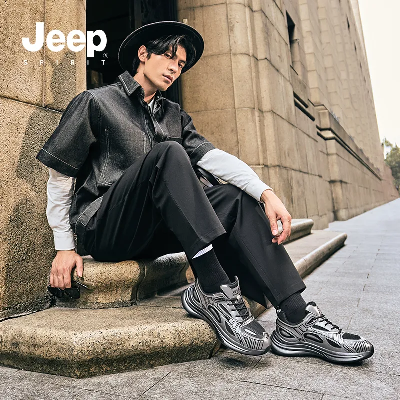 JEEP SPIRIT Low Top Casual Shoes Men's Bronze-6
