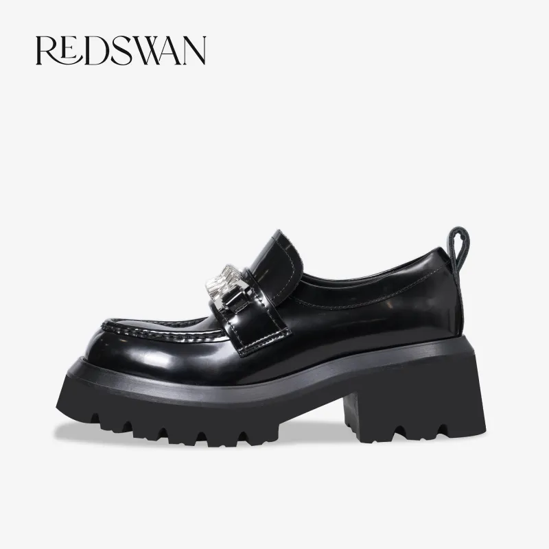 REDSWAN Loafers 5.5cm Women's Black-2