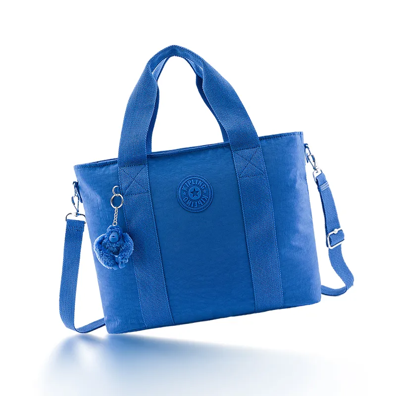Kipling Handbag, Crossbody Bag MINTA Collection Large Size Unisex Havana Blue-4