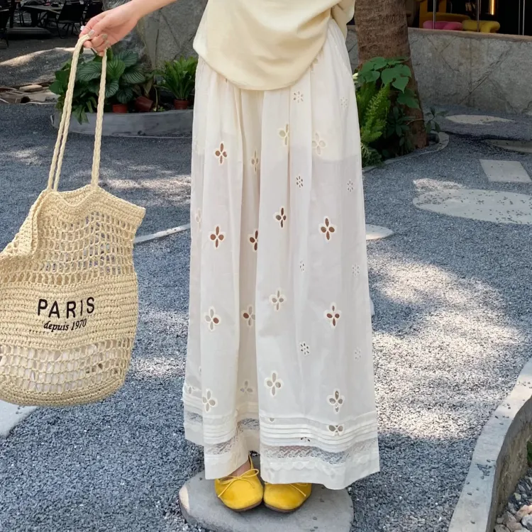 CPAURA Casual Pants Women's Tulle Pants+Bowknot Hair Tie Comes With-4