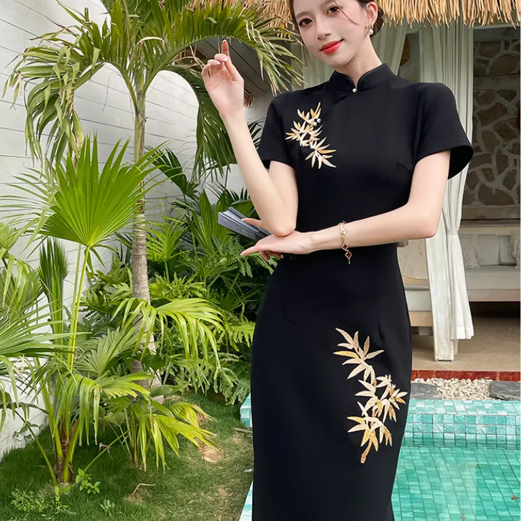 CPAURA Short Sleeved Dress Women's-5