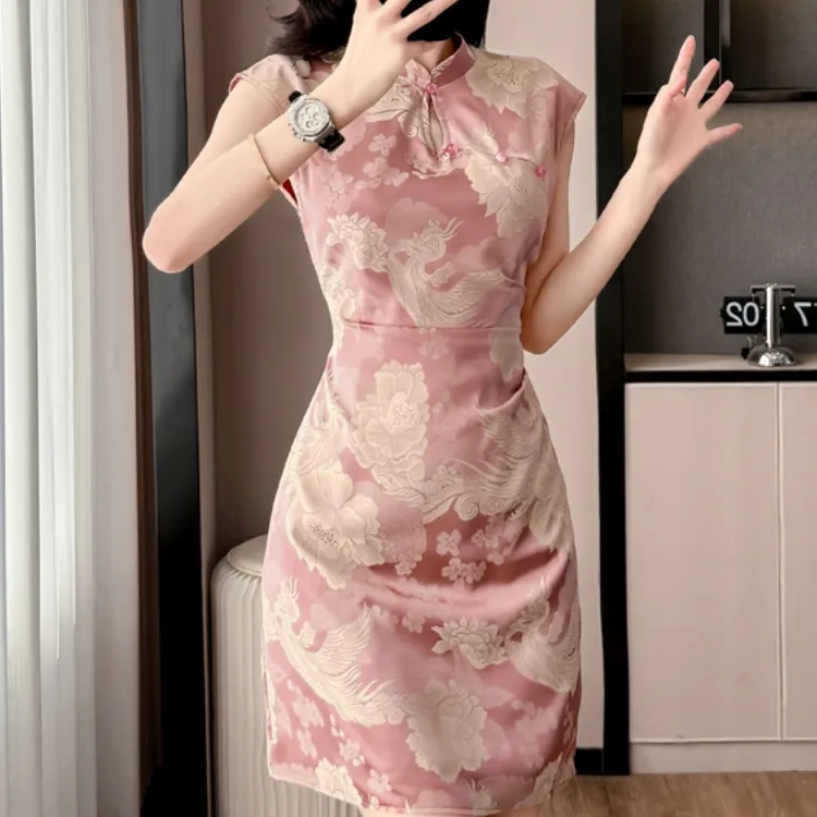 CPAURA Sleeveless Dress Women's-3
