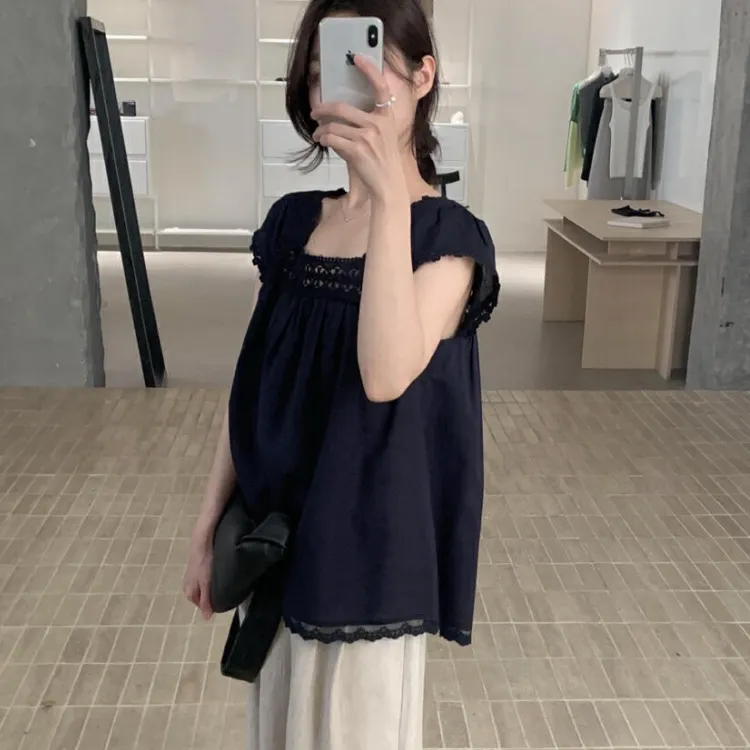 CPAURA Chiffon Shirts Women's-4