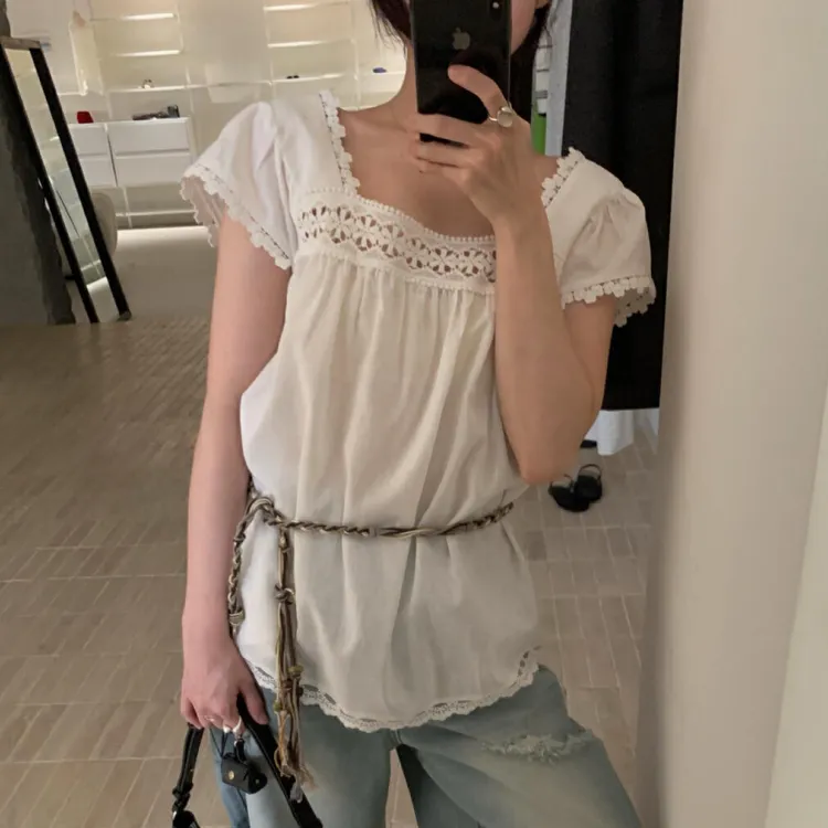 CPAURA Chiffon Shirts Women's-10