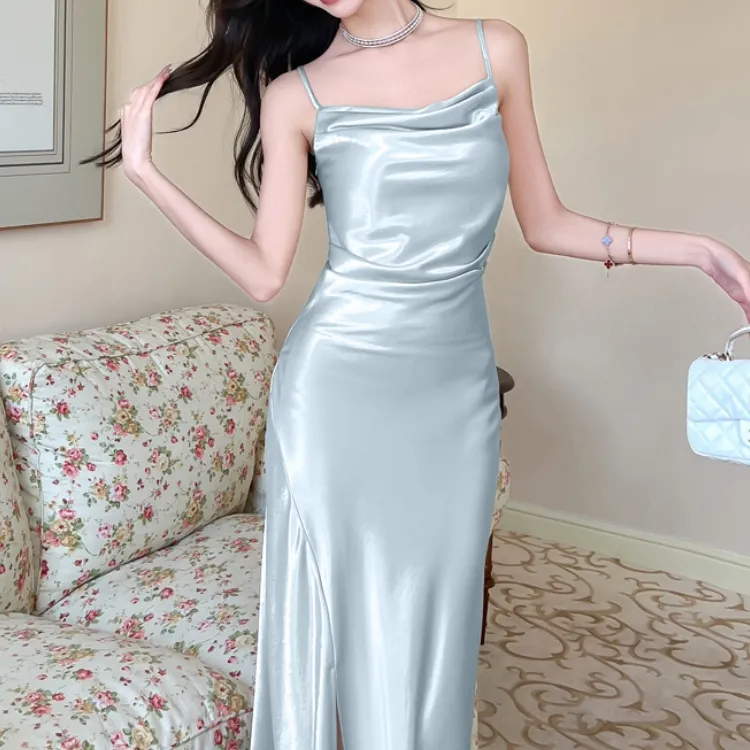 CPAURA Slip Dresses Women's-18