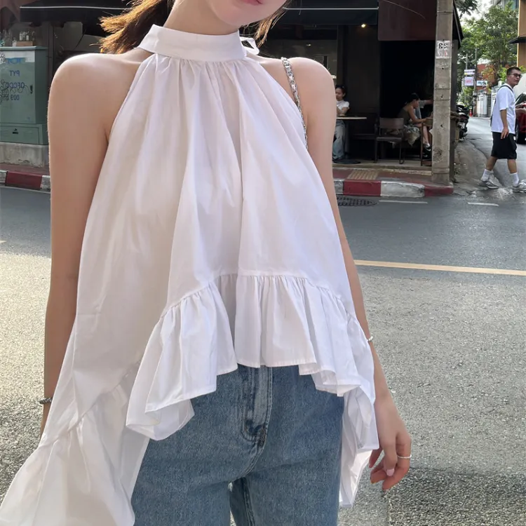 CPAURA Chiffon Shirts Women's-3