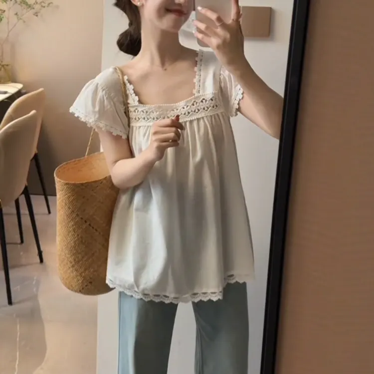 CPAURA Chiffon Shirts Women's-11