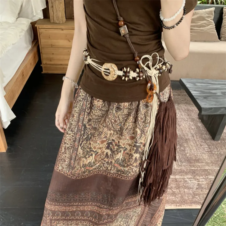CPAURA Two Piece Skirt Sets Women's-3
