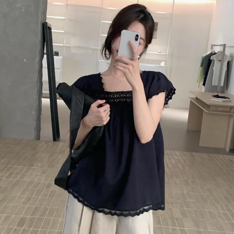 CPAURA Chiffon Shirts Women's-6