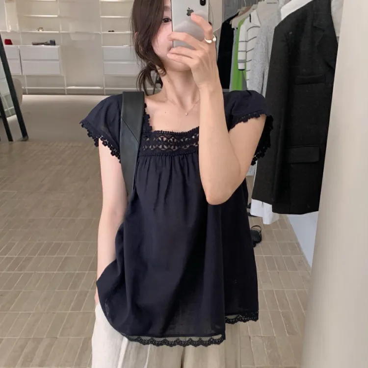 CPAURA Chiffon Shirts Women's-3