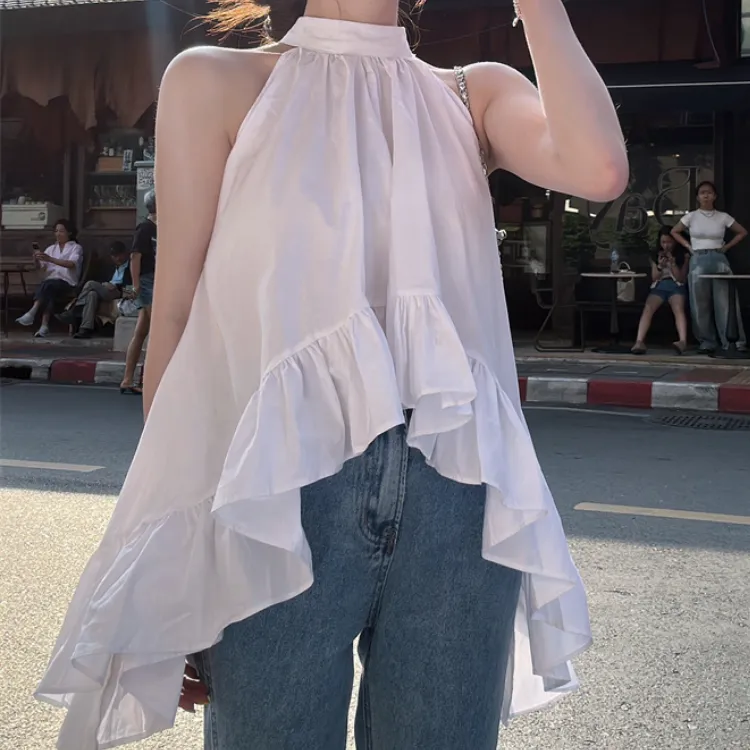 CPAURA Chiffon Shirts Women's-4