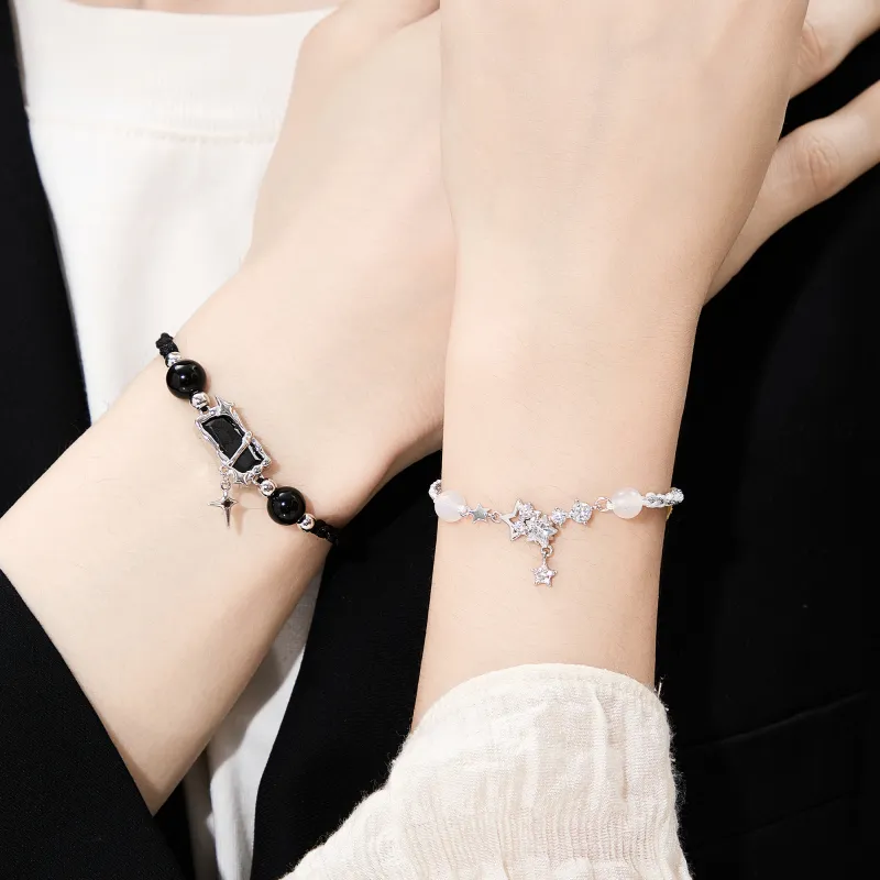 Lao Feng Xiang Natural Chalcedony Bracelets Unisex-10