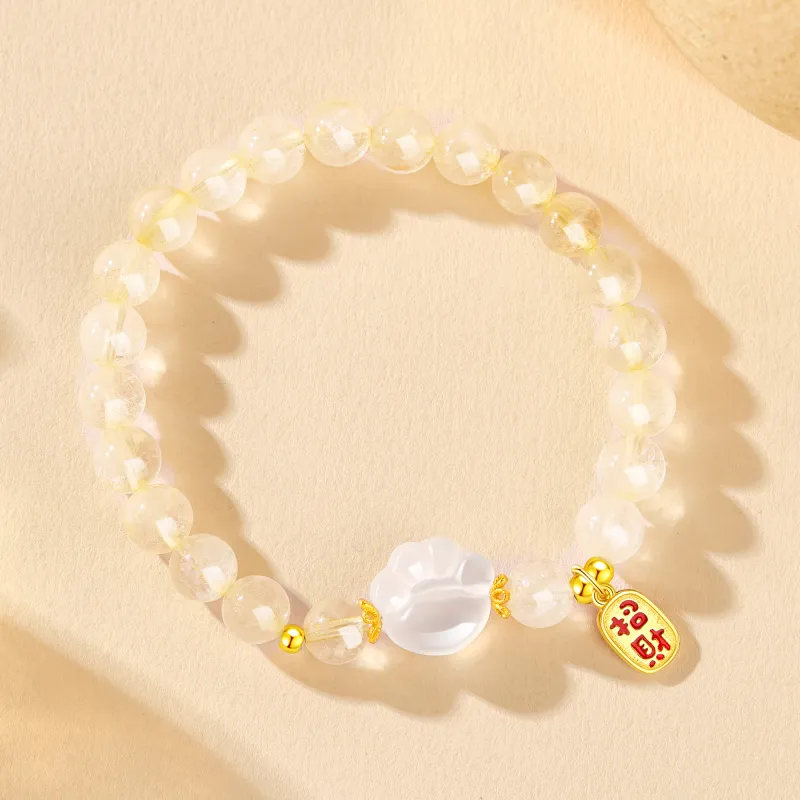 Lao Feng Xiang Chalcedony Bracelets Women's-2