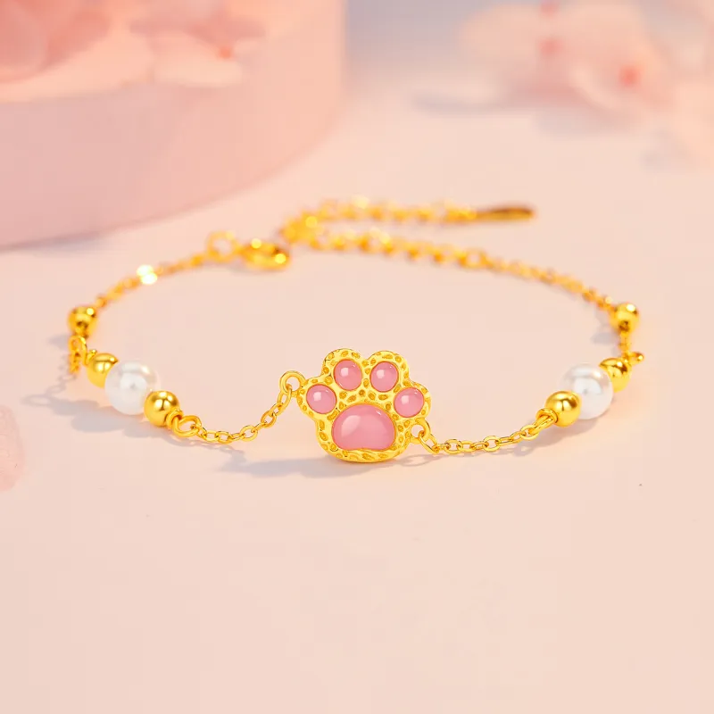 Lao Feng Xiang S925 Silver Bracelets Women's-2