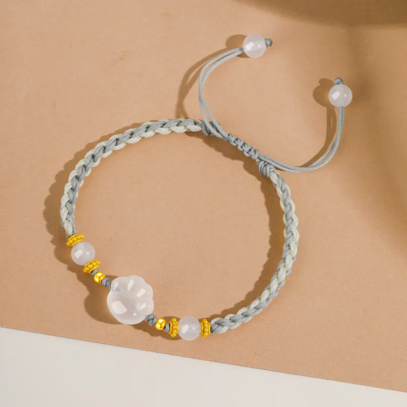 Lao Feng Xiang Chalcedony Bracelets Unisex-16