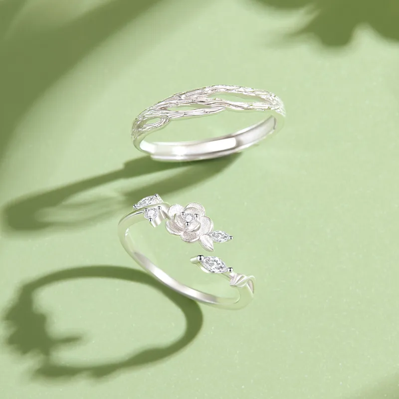 Lao Feng Xiang Natural Topazes Rings Unisex-5