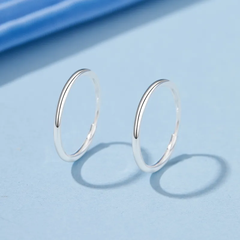 Lao Feng Xiang S999 Fine Silver Pair Of Stud Earrings Unisex-10