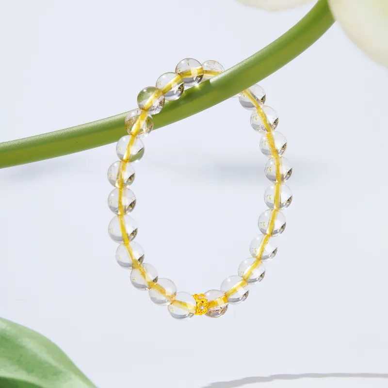 Lao Feng Xiang Crystal Bracelets Women's-5
