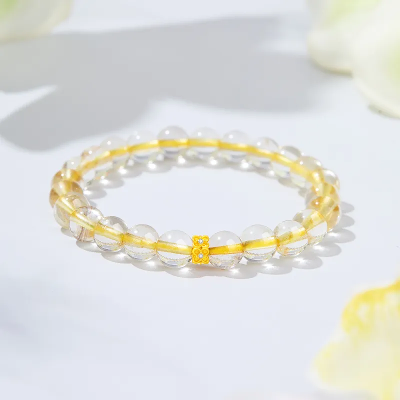 Lao Feng Xiang Crystal Bracelets Women's-1