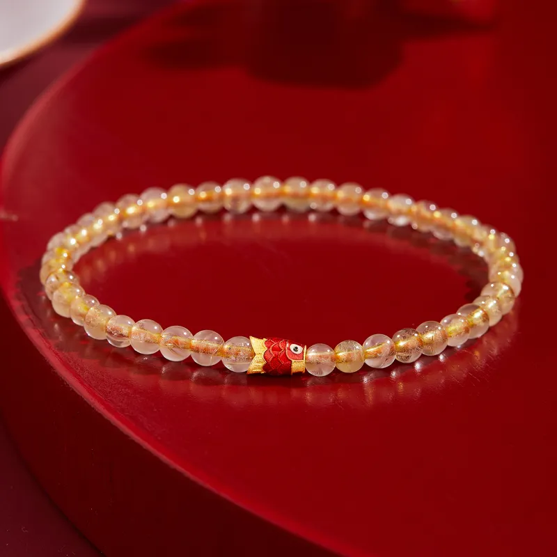 Lao Feng Xiang S925 Silver Bracelets Women's-5