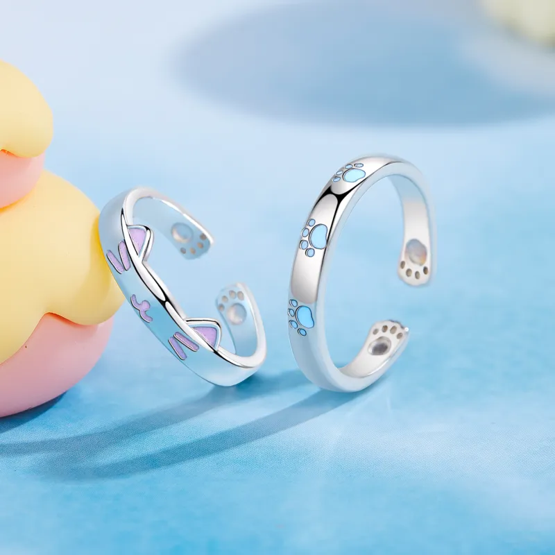 Lao Feng Xiang S925 Silver Rings Unisex-1
