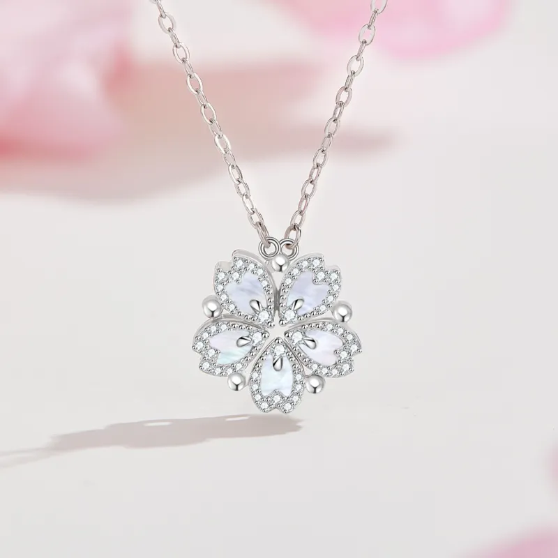 Lao Feng Xiang S925 Silver Necklaces Women's-5
