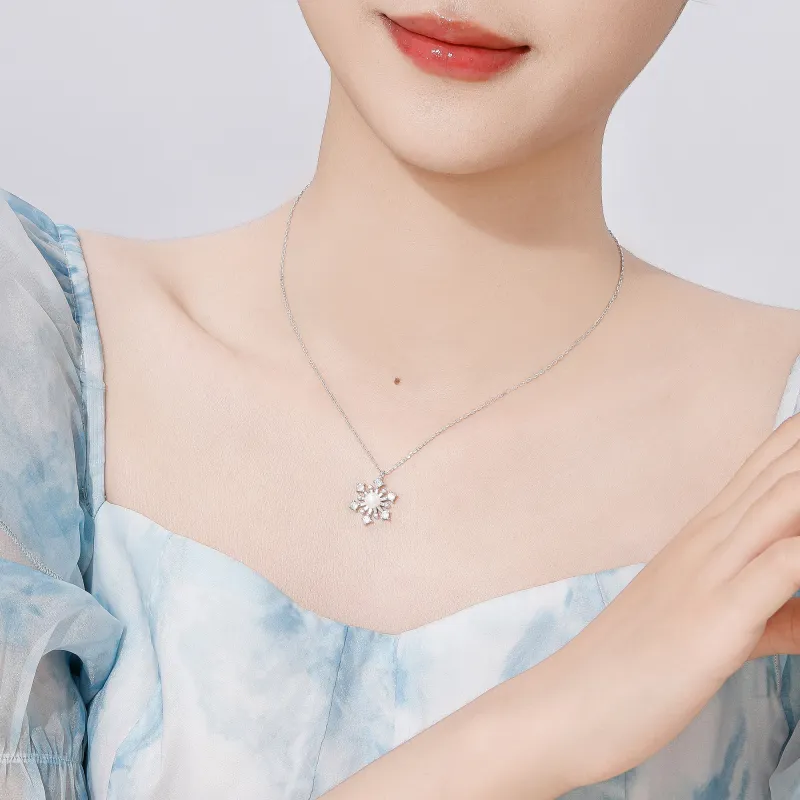 Lao Feng Xiang Pearl Necklaces Women's-6